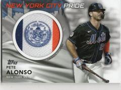 Pete Alonso Baseball Cards 2022 Topps City Flag Patch Relics Prices