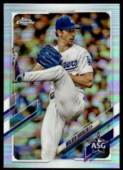 Walker Buehler #ASG-41 Baseball Cards 2021 Topps Chrome Update All Star Game Prices