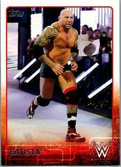 Batista Wrestling Cards 2015 Topps WWE Prices