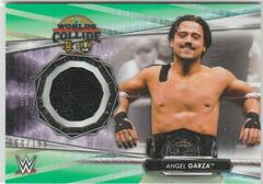 Angel Garza [Light Green] #MR-AG Wrestling Cards 2021 Topps WWE Mat Relics Prices