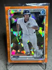 Riley Greene [Orange] #BCP-122 Baseball Cards 2020 Bowman Sapphire Prices