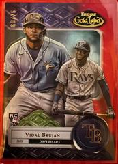 Vidal Brujan [Class 1 Red] Baseball Cards 2022 Topps Gold Label Prices