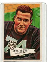 Jack Blount #80 Football Cards 1952 Bowman Large Prices