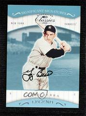 Yogi Berra [Significant Signatures] #182 Baseball Cards 2001 Donruss Classics Prices