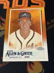 Tom Glavine [Orange] #1 Baseball Cards 2020 Topps Allen & Ginter Chrome Prices