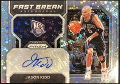 Jason Kidd #FB-JKN Basketball Cards 2022 Panini Prizm Fast Break Autographs Prices