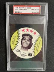 John Candelaria Baseball Cards 1976 Buckmans Discs Prices