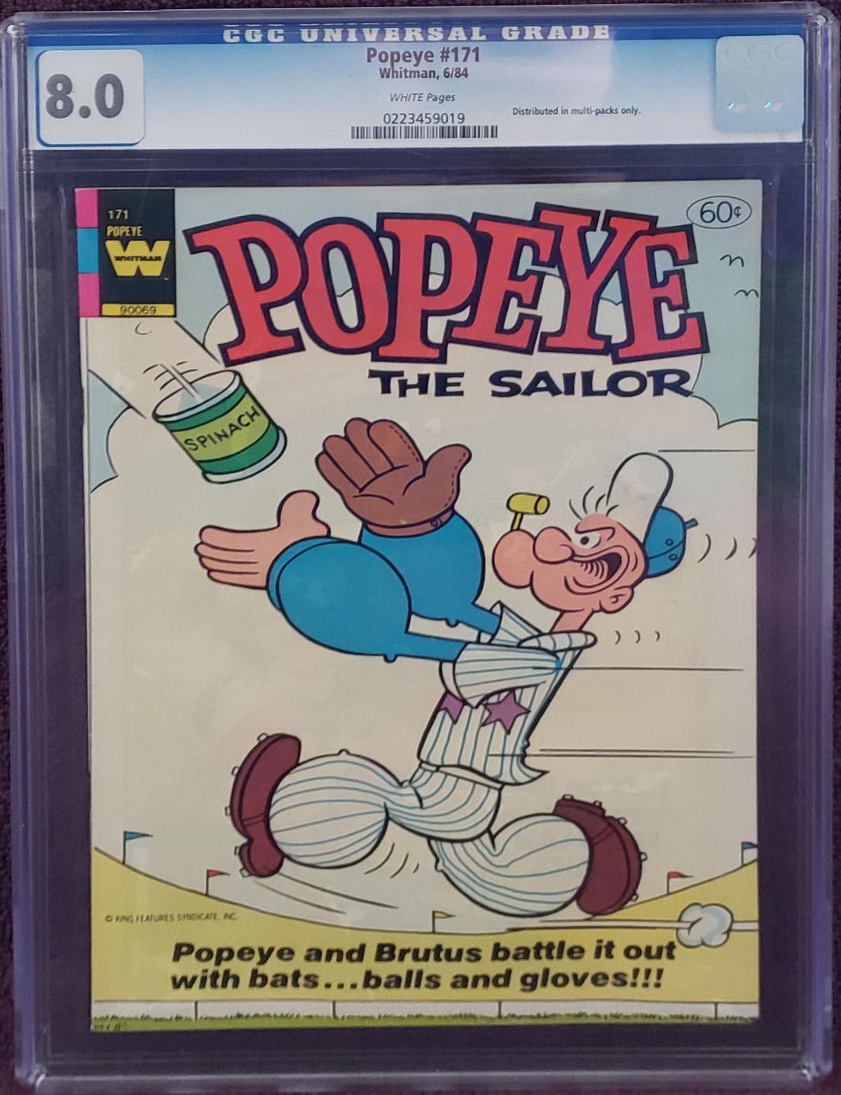 Popeye the Sailor #171 (1984) Comic Books Popeye the Sailor