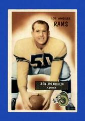 Leon McLaughlin Football Cards 1955 Bowman Prices