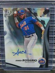 Amed Rosario #TPA-AR Baseball Cards 2017 Bowman Platinum Top Prospects Autographs Prices