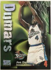 Joe Dumars [Rave] Basketball Cards 1997 Skybox Z Force Prices