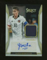 James Rodriguez [White] Soccer Cards 2016 Panini Select Jersey Autographs Prices