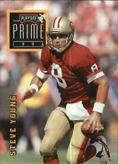 Steve Young Football Cards 1996 Playoff Prime Prices