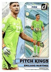Emiliano Martinez #14 Soccer Cards 2022 Panini Donruss Pitch Kings Prices