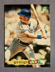 George Brett [Golden Rainbow] #5 Baseball Cards 1994 Stadium Club Prices