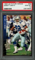 Emmitt Smith Football Cards 1993 Upper Deck Future Heroes Prices