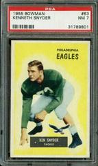 Kenneth Snyder Football Cards 1955 Bowman Prices