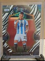Lautaro Martinez [Zebra] Soccer Cards 2022 Panini Select FIFA Prices