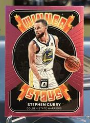 Stephen Curry [Pink] Basketball Cards 2021 Panini Donruss Optic Winner Stays Prices