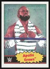 Apollo Crews Wrestling Cards 2021 Topps Living WWE Prices