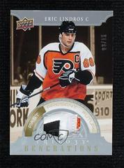 Eric Lindros [Patch] #TG-14A Hockey Cards 2022 Upper Deck Trilogy Generations Prices