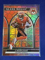 Ja'Marr Chase Football Cards 2022 Panini Mosaic Glass Prices