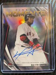 David Ortiz #FMA-DO Baseball Cards 2021 Topps Finest Moments Autographs Prices