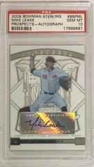 Mike Leake [Autograph] #BSPML Baseball Cards 2009 Bowman Sterling Prospects Prices
