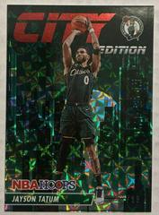 Jayson Tatum [Hyper Red] #9 Basketball Cards 2023 Panini Hoops City Edition Prices