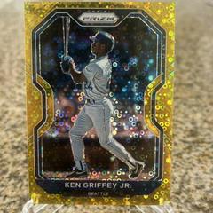 Ken Griffey Jr. [Gold Donut Circles Prizm] #19 Baseball Cards 2021 Panini Prizm Prices
