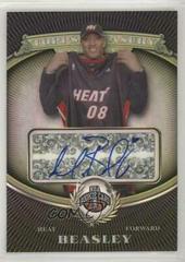 Michael Beasley Refractor Autograph Basketball Cards 2008 Topps Treasury Prices