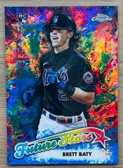 Brett Baty [Blue] #FS-13 Baseball Cards 2023 Topps Chrome Future Stars Prices