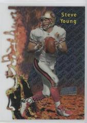 Steve Young [Refractor] Football Cards 1997 Stadium Club Triumvirate II Prices
