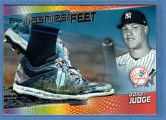 Aaron Judge [Blue] #FF-11 Baseball Cards 2022 Topps Flashiest Feet Prices