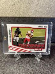 Tyreek Hill [Green] Football Cards 2021 Panini Rookies and Stars Touchdown Club Prices