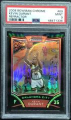 Kevin Durant [Refractor] Basketball Cards 2008 Bowman Chrome Prices