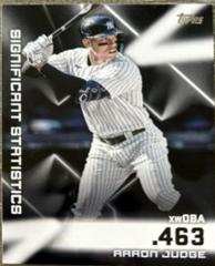 Aaron Judge #SS-1 Baseball Cards 2023 Topps Significant Statistics Prices