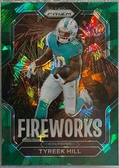 Tyreek Hill [Green Ice] Football Cards 2022 Panini Prizm Fireworks Prices