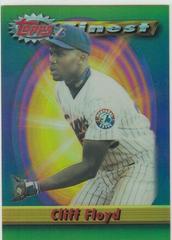 Cliff Floyd [Refractor] #427 Baseball Cards 1994 Finest Prices