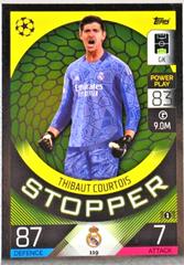 Thibaut Courtois Soccer Cards 2022 Topps Match Attax UEFA League Prices