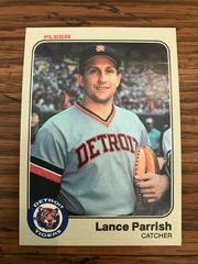 Lance Parrish #337 Baseball Cards 1983 Fleer Prices