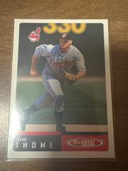 Jim Thome #804 Baseball Cards 2002 Topps Total Prices