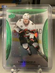 Tim Stutzle [Green] #1 Hockey Cards 2022 Upper Deck Trilogy Prices