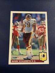 Mark Schlereth Football Cards 1992 Fleer Prices