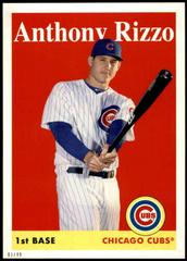 Anthony Rizzo [5X7] #5 Baseball Cards 2019 Topps Archives Prices