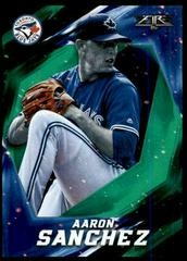 Aaron Sanchez [Green] #117 Baseball Cards 2017 Topps Fire Prices