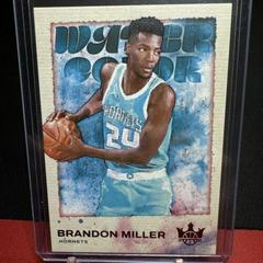 Brandon Miller [Ruby] #16 Basketball Cards 2023 Panini Court Kings Water Color Prices