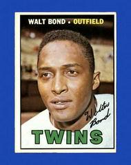 Walt Bond Baseball Cards 1967 Topps Prices