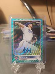 A. J. Alexy [Aqua] #RA-AJA Baseball Cards 2022 Topps Chrome Rookie Autographs Prices