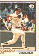 Chris Chambliss Baseball Cards 1978 O Pee Chee Prices